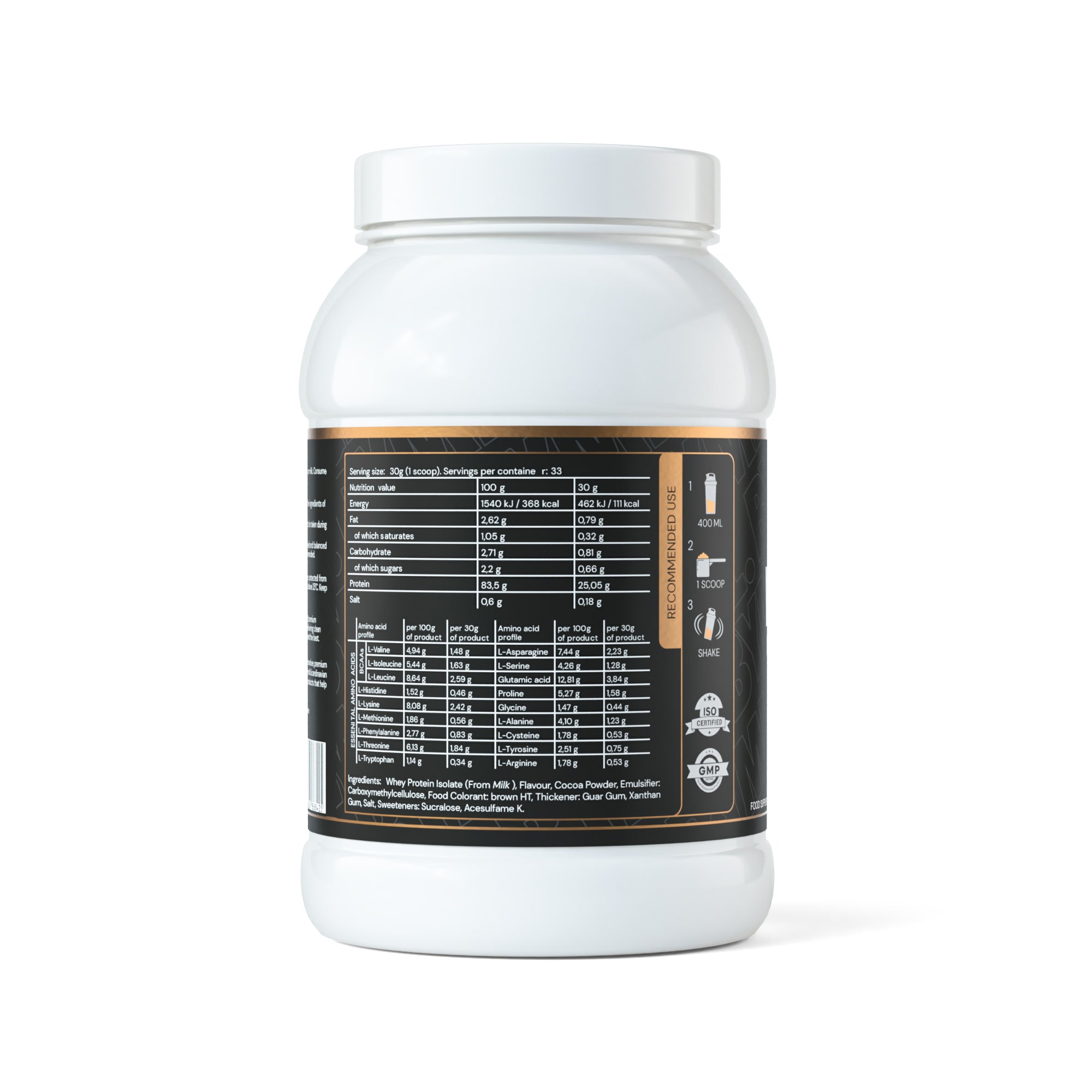 Whey Isolate - Chocolate Fudge