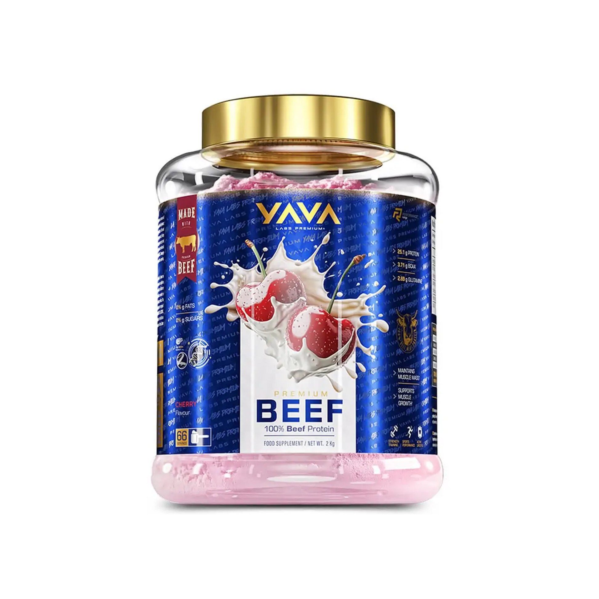 BEEF PROTEIN - Cherry, 2 KG