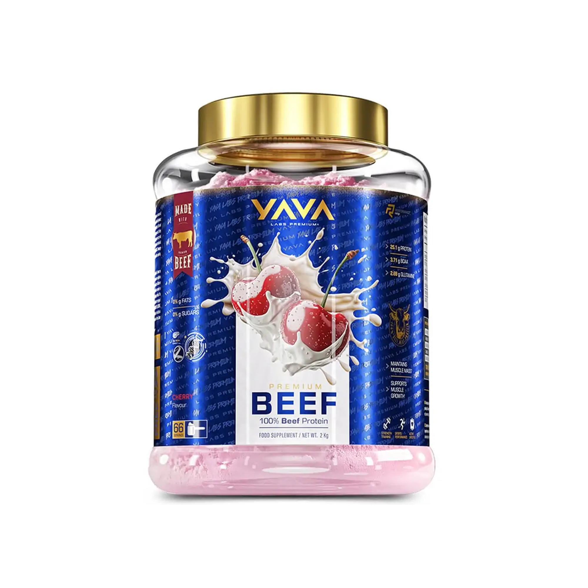 BEEF PROTEIN - Cherry, 2 KG