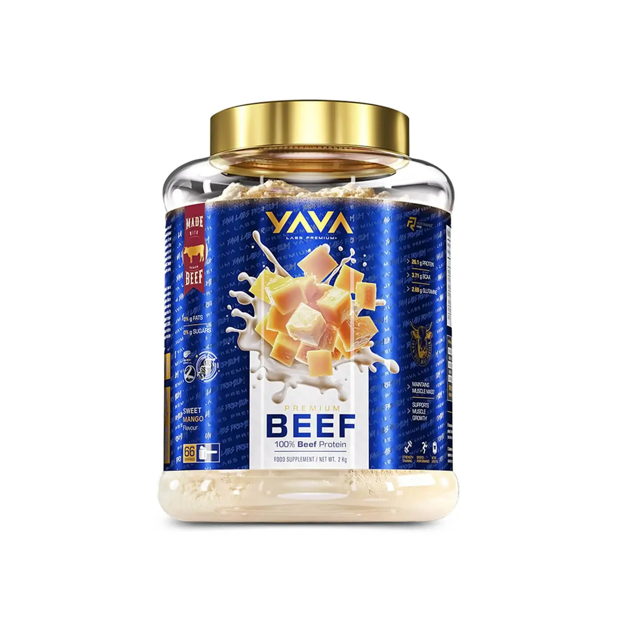 BEEF PROTEIN - Sweet Mango, 2 KG