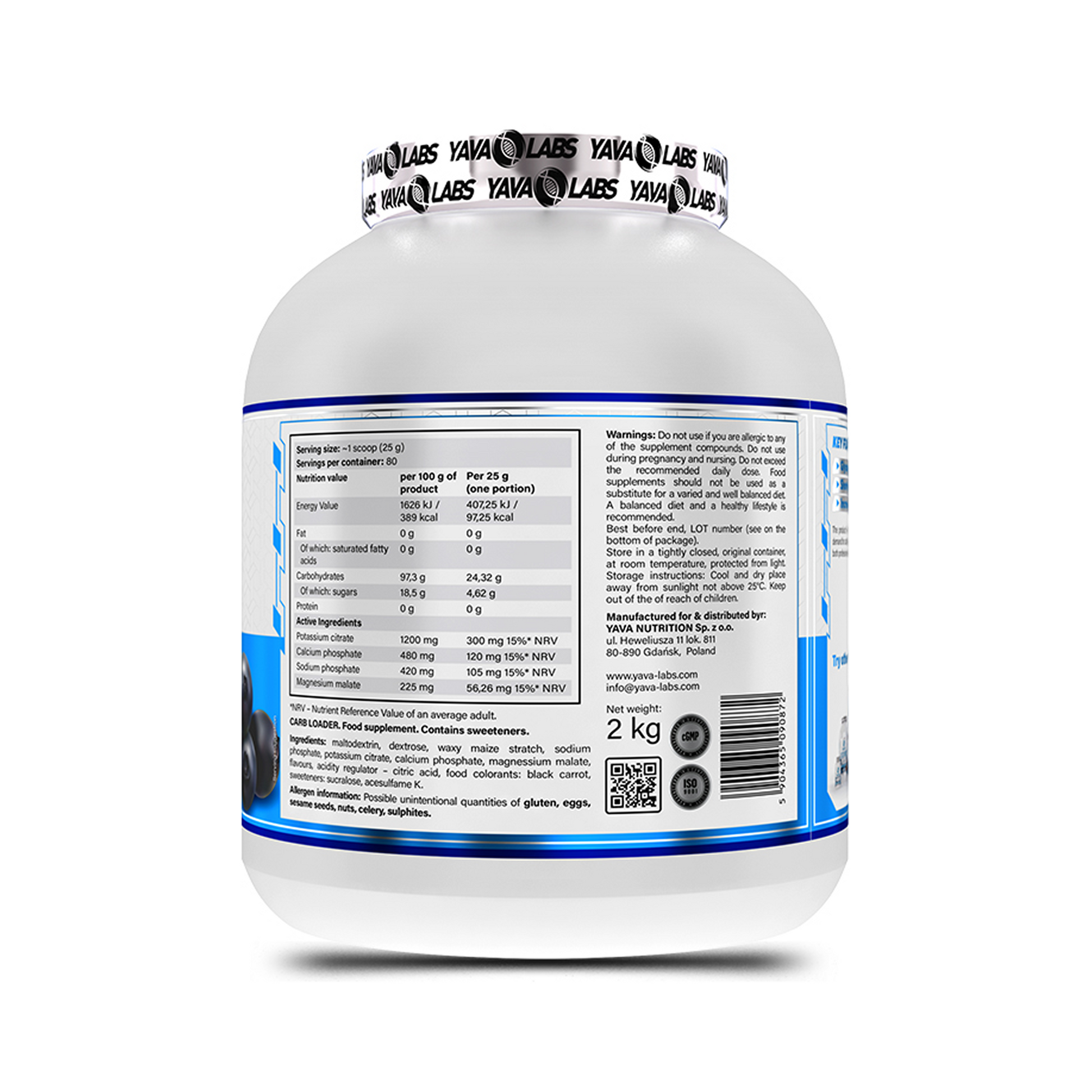 Carb Loader - Mango, 2kg
